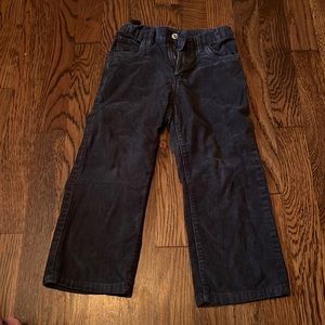 Adjustable, waisted, corduroys